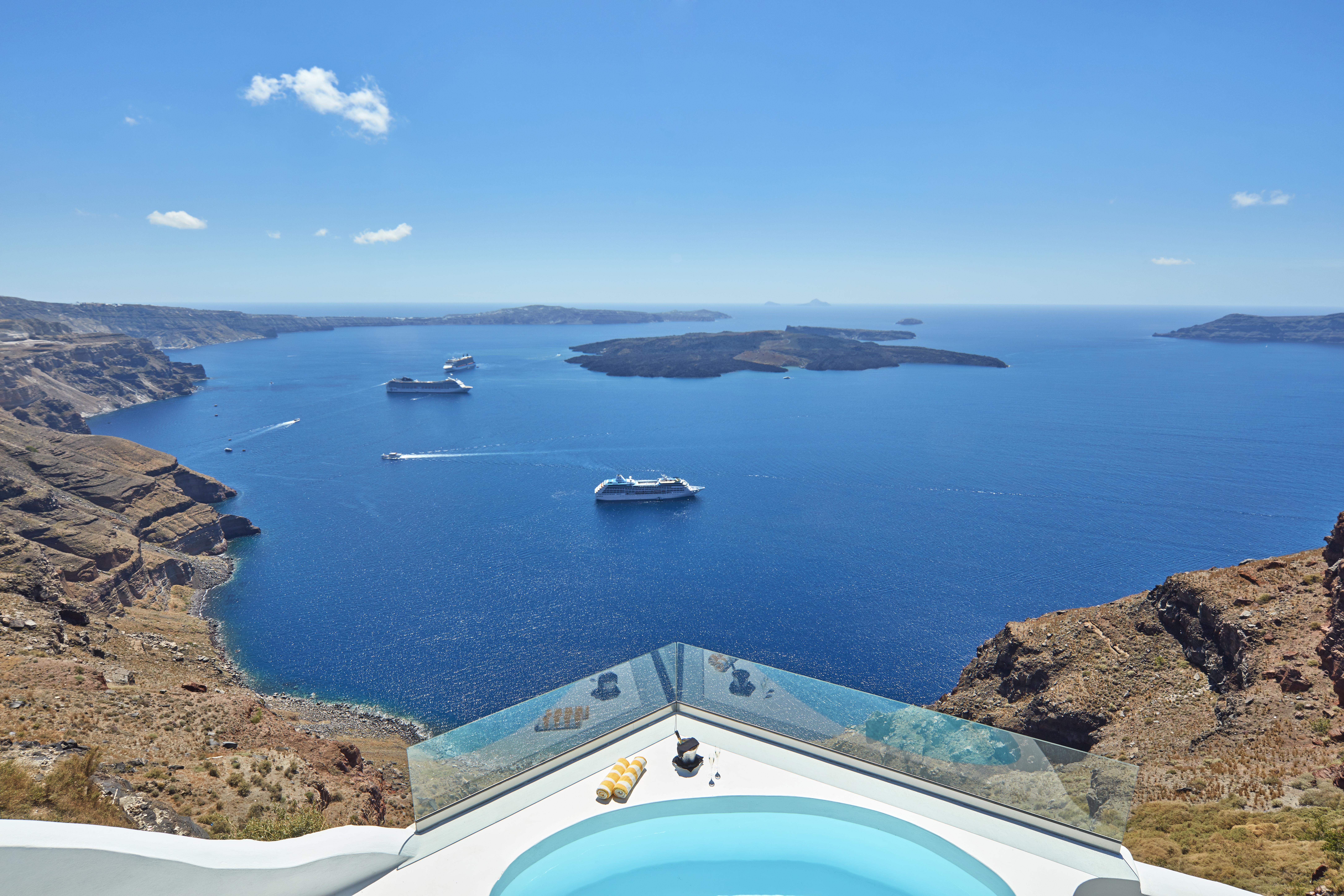 Katikies Chromata Santorini - The Leading Hotels Of The World Imerovigli  Exterior foto